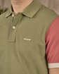 Polo color block vert Polo color block vert