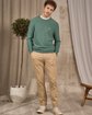 Pull nid d'abeille vert Pull nid d'abeille vert