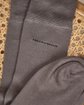 Chaussettes unies en bambou gris Chaussettes unies en bambou gris