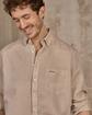 Chemise unie beige Chemise unie beige