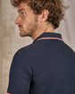 Polo manches longues bleu Polo manches longues bleu