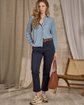 Chemise denim bleu
