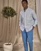 Chemise rayée bleu Chemise rayée bleu