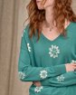 Pull col V vert Pull col V vert