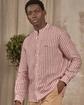 Chemise lin Dalian rouge Chemise lin Dalian rouge