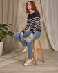 Pull rayé bleu Pull rayé bleu