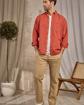 Chemise unie rose Chemise unie rose