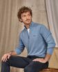 Pull col camionneur bleu