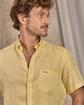 Chemise unie jaune Chemise unie jaune