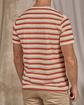 T-shirt rayé rouge T-shirt rayé rouge