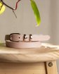 Ceinture fine en cuir lisse Ceinture fine en cuir lisse