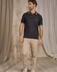 Polo col rayé noir Polo col rayé noir