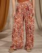 Pantalon fluide rouge Pantalon fluide rouge