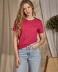 T-shirt uni rose T-shirt uni rose