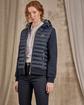 Cardigan zippé bleu Cardigan zippé bleu