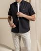 Chemise manches courtes unie coupe regular fit Chemise manches courtes unie coupe regular fit