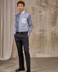 Chemise manches longues bleu Chemise manches longues bleu