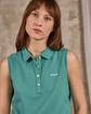 Polo sans manches vert Polo sans manches vert