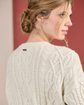 Pull torsadé blanc Pull torsadé blanc