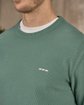 Pull nid d'abeille vert Pull nid d'abeille vert