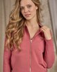 Sweat zippé violet Sweat zippé violet