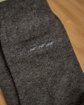Chaussettes unies broderie 3 vaches Chaussettes unies broderie 3 vaches