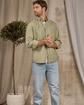 Chemise unie vert Chemise unie vert