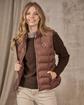 Doudoune sans manches beige