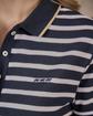 Polo marinière bleu