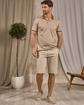 Polo chiné beige Polo chiné beige