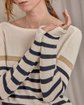 Pull rayé blanc Pull rayé blanc