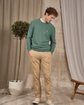 Pull nid d'abeille vert Pull nid d'abeille vert