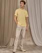 T-shirt Cédric jaune T-shirt Cédric jaune