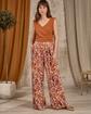 Pantalon fluide rouge Pantalon fluide rouge