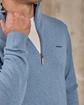 Pull col camionneur bleu