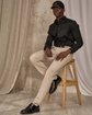 Chemise unie noir Chemise unie noir