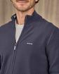 Cardigan zippé bleu Cardigan zippé bleu