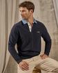 Pull col polo bleu Pull col polo bleu