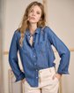 Chemise façon denim bleu Chemise façon denim bleu