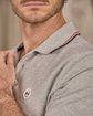 Polo manches longues gris Polo manches longues gris