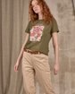 T-shirt Dahlia vert T-shirt Dahlia vert