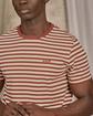 T-shirt rayé rouge T-shirt rayé rouge