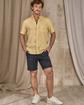 Chemise unie jaune Chemise unie jaune