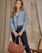 Chemise denim bleu