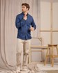 Chemise Campus bleu