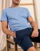 T-shirt col V uni