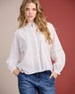 Blouse à détails blanc Blouse à détails blanc