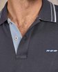 Polo bicolore bleu Polo bicolore bleu