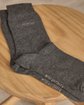 Chaussettes unies broderie 3 vaches Chaussettes unies broderie 3 vaches