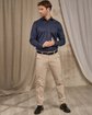 Chemise unie bleu Chemise unie bleu